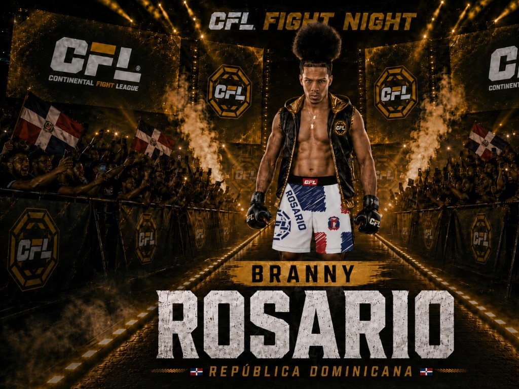 Branny Rosario en una entrada de CFL