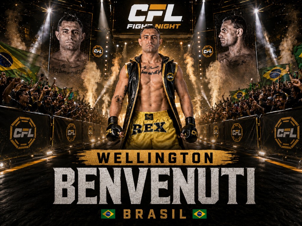 Wellington Benvenuti en una entrada de CFL